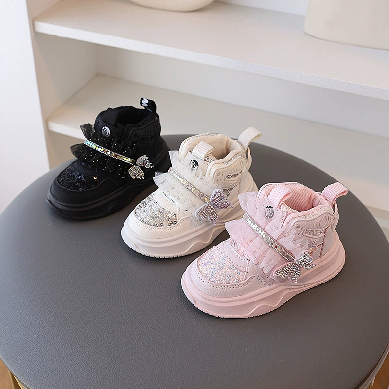Детская обувь для девочек кроссовки 2024 осенние новые детские кроссовки для девочек