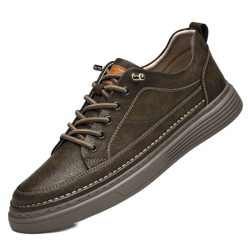 45 zapatos casuales transpirables para hombres 46 zapatos de skate 47 retro pequeño 36 cosido a mano 37 zapatos de cuero transpirables 38