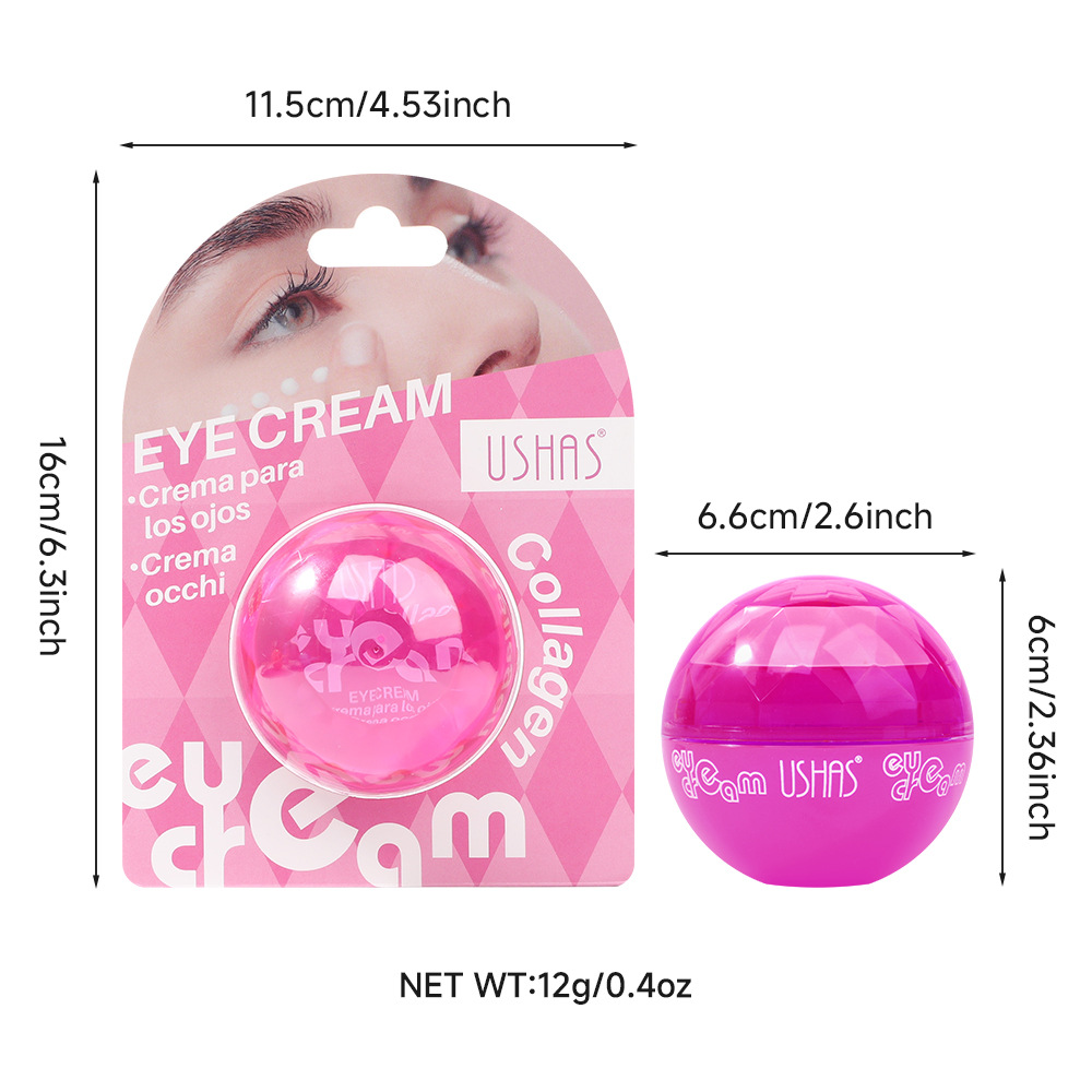 USHAS Europa y los Estados Unidos cruzando la frontera spot venta caliente protector nutritivo crema de ojos esférica hidratante