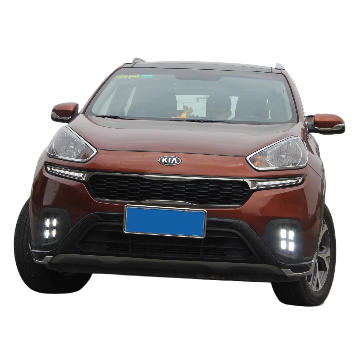 Aplicable a Kia KX3 luz diurna nueva KX3 luz diurna LED Luz de niebla luz especial de parachoques del coche