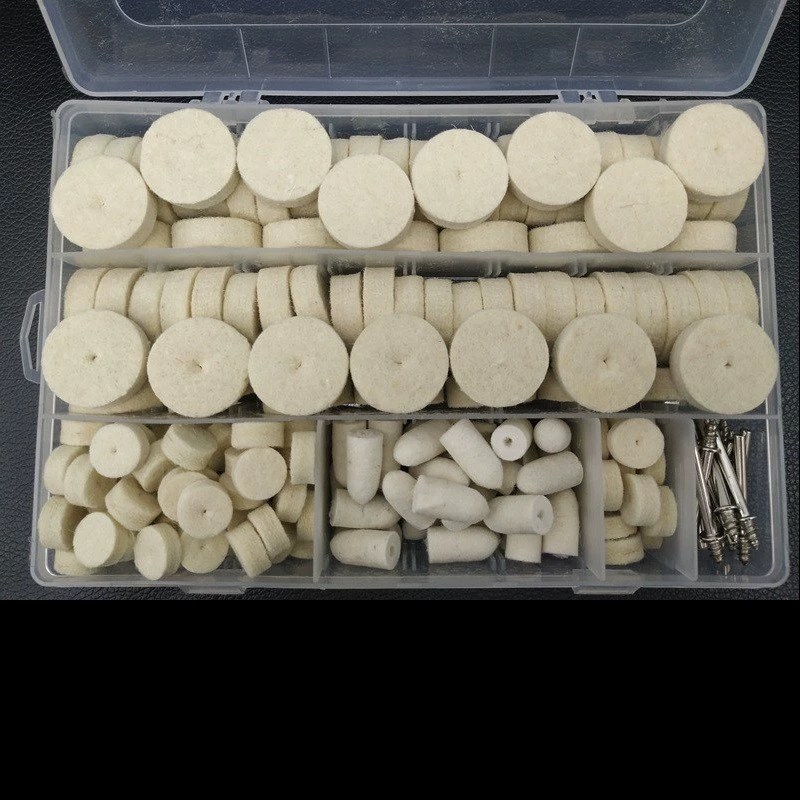 150 шт./200 шт. шерстяные шлифовальные головки шерсти шлифовальные шлифовальные штучки в штучной упаковке