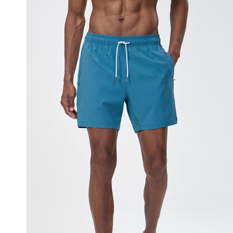 Quick-Drying, Lightweight Men's Sports and Leisure Shorts, Breathable, Non-Stuffy and Sweat-Free, Loose Fit, No Constraints, Solid Color, Simple Design