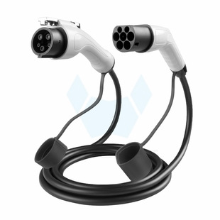 St-E150 Factory Direct Sales Electric Vehicle Ac Charging Pile European Standard Type2 to American Standard Type1 Double Head Gun