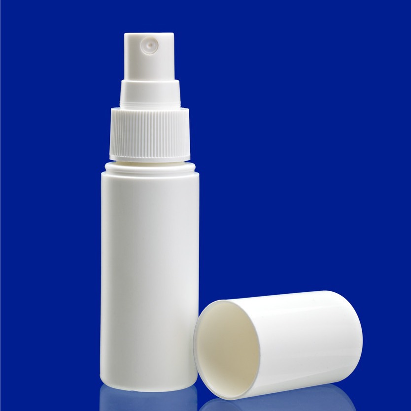 厂家批发10 30ml小容量口腔短转臂喷雾瓶360°旋转  大盖瓶   圆