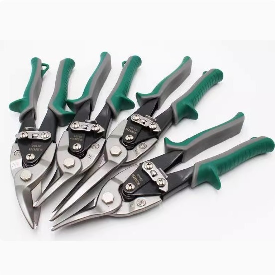 世达左右头直头航空剪刀不锈钢板剪93101A 93102A 93103A 93104A