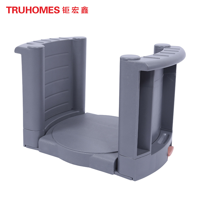 Plato de plástico estante cocina cajón almacenamiento rack gabinete escritorio cajón bandeja retráctil plato móvil plato