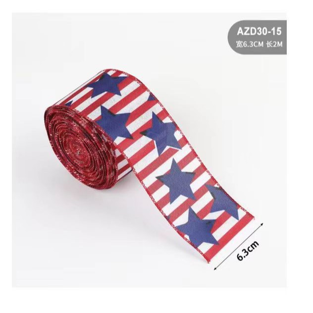 Transfronterizos nuevos Estados Unidos independientes japoneses imitación de tela de tela de impresión de estrella de pentaco atmósfera decoración accesorios al por mayor