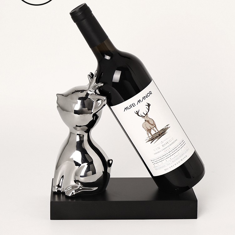 귀여운 사슴 와인 랙