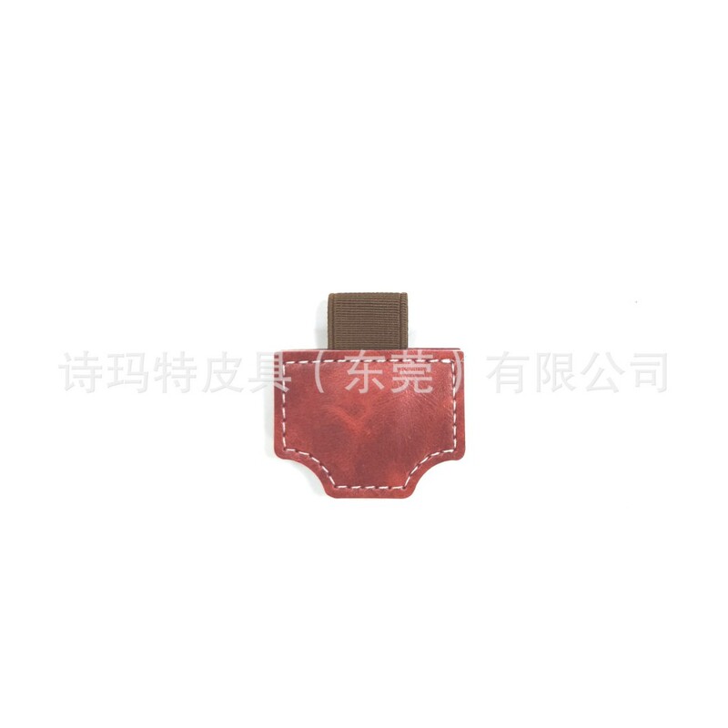 跨境疯马皮磁吸书签 磁性复古书签书页记忆磁性真皮书夹雕刻书签|undefined