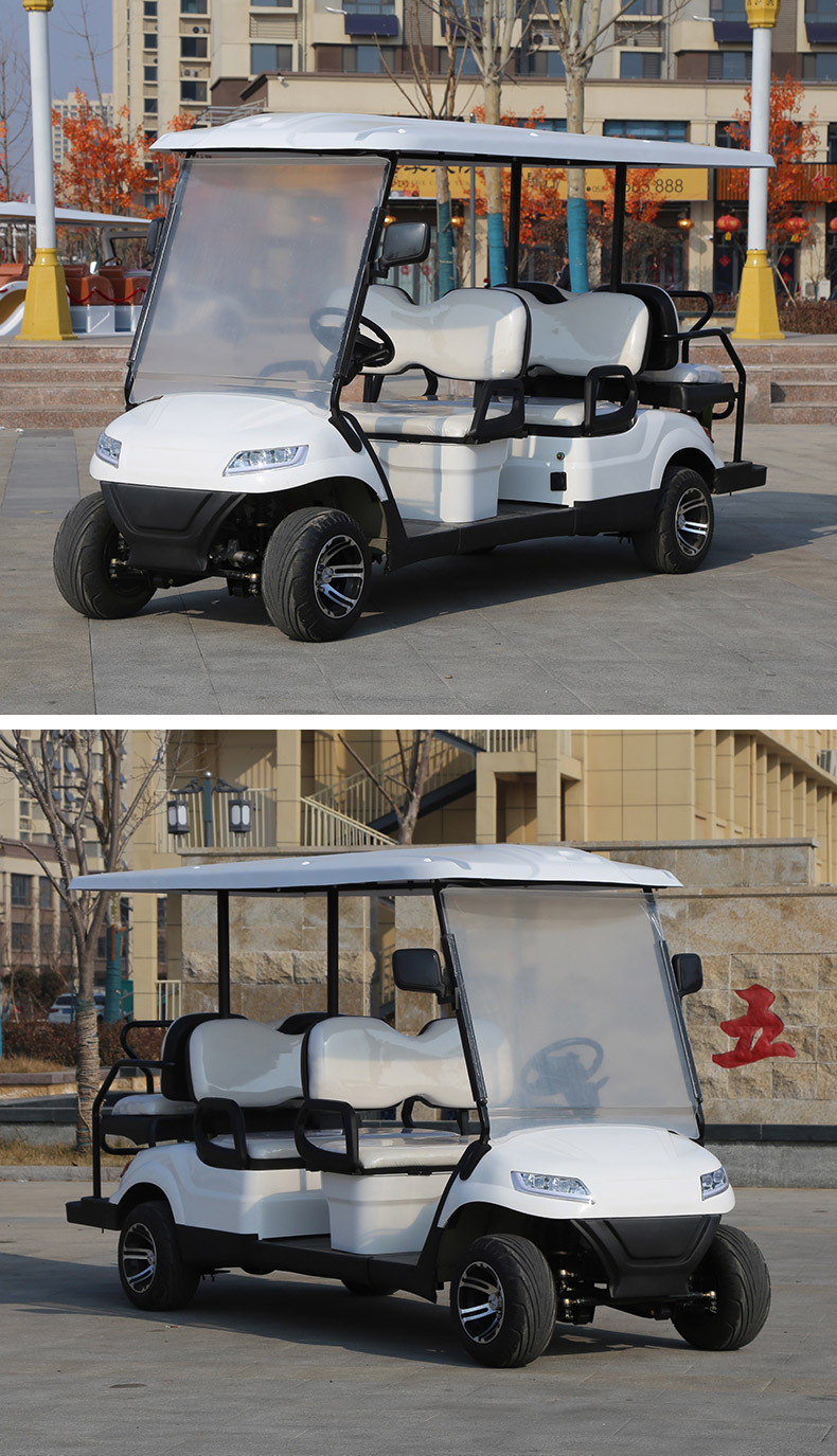 Golf Carts for Export, 4-Seater and 6-Seater Sightseeing Carts, Hotel Electric Golf Carts, Sightseeing Carts