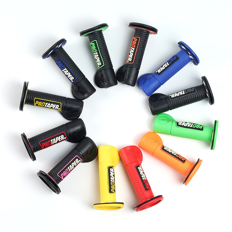 PRO anti-slip handlebar grips, throttle and brake grips, rubber handlebar covers, anti-slip motorcycle grips