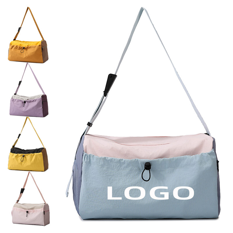 Wet and Dry Separation Sports Fitness Bag Women's Swimming Bag Lightweight Yoga Bag Crossbody Small Cloth Bag Travel Bag Custom Logo