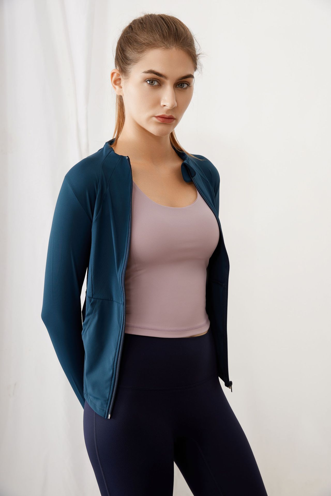 196g Weight Sleeveless Sleeve Length Nylon, Spandex Fabric Type Regular Top Length Vest Tops Type Fitness, Yoga Occasion U Neck Neckline Solid Color Pattern Casual, Sport Style Style Casual Sport Style Solid Color Nylon Spandex U Neck Active Tops Vest 26