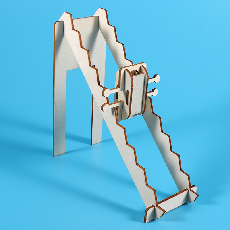 New Product Stair Descent Physical Center of Gravity Experiment DIY Science and Technology Small Production Science and Education Toys Kidsren's Educational Assembly Materials