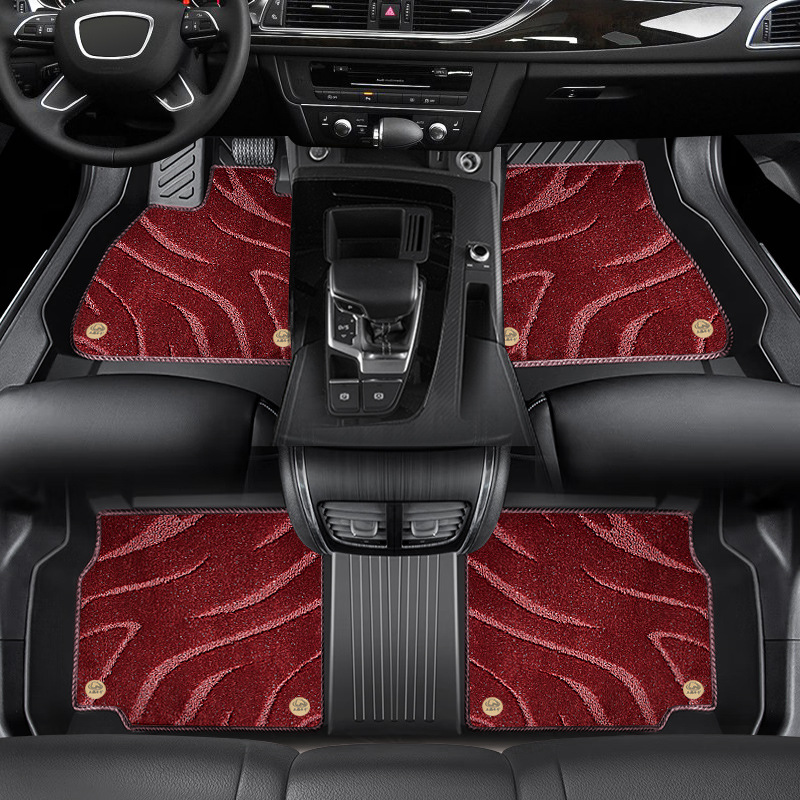 Magotan – Universal Foot Pad Mats TPE - exclusive-galaxy-carpet-5-seats-wine-red