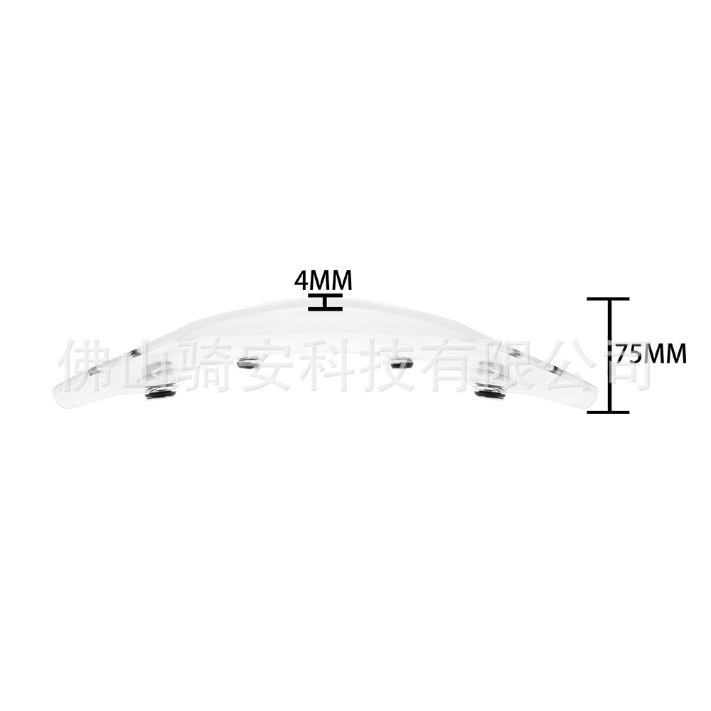 Suitable for CFMOTO 650MT motorcycle modification, front windshield, wind deflector, chest protector, wind shield