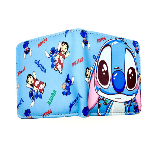 Lilo and Stitch Stitch peripherals cute cartoon teen student wallet boys and girls short card holder