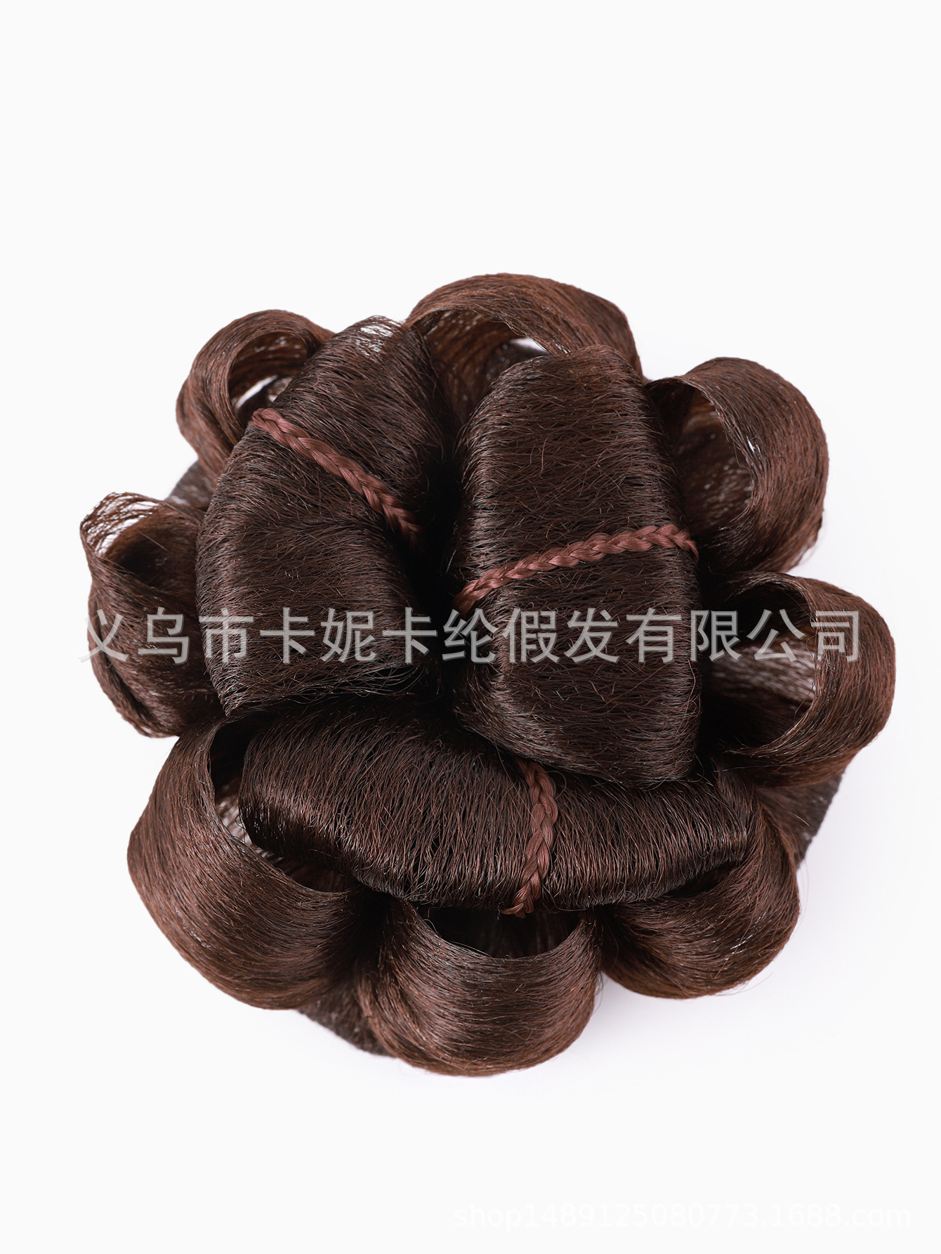 NEWLOOK peluca, anillo de pelo, bolas de cabeza, cabello, cabello mate, cabello de brotes de flores