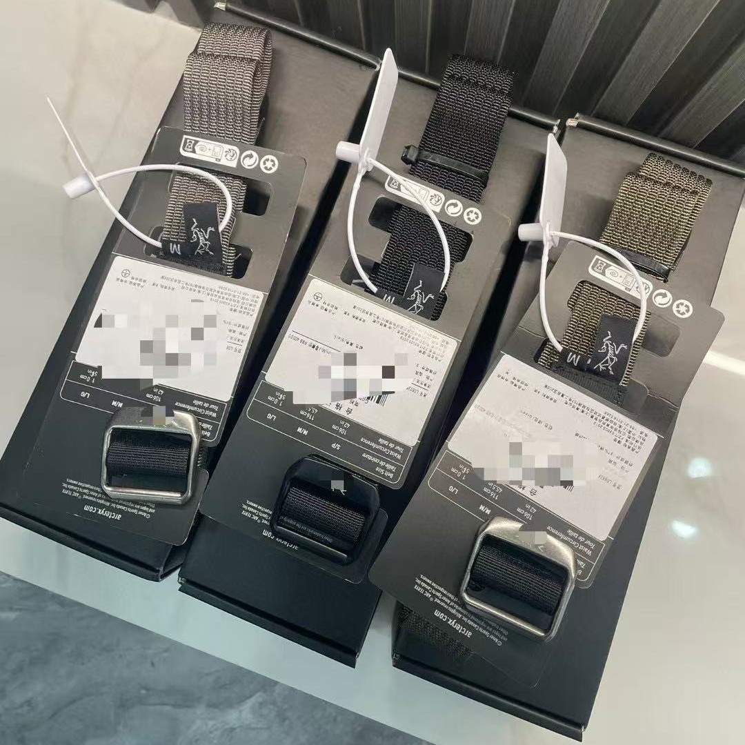 버드앤프로 2.0 합금 벨트 잠금장치 나일론 캔버스 직조 남녀 공용 바지끈 3.2mm 트렌디 아웃도어 스타일