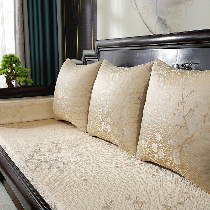 매화-베이지 [고정밀 자카드]