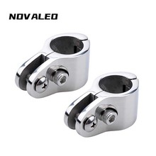 不锈钢316开口螺栓/弹簧销管夹游艇遮阳棚滑帽船用开体滑套管箍