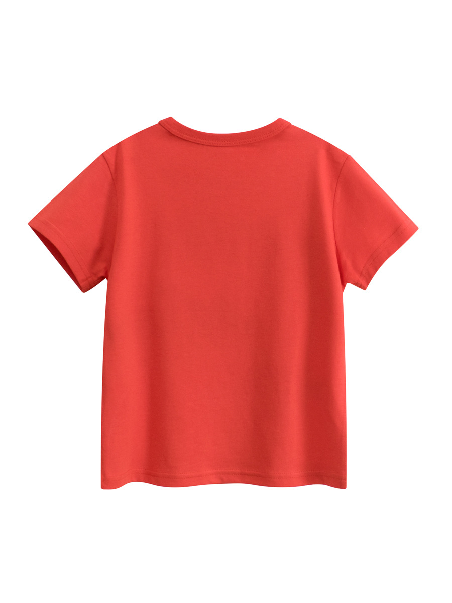 27kids nueva ropa para niños verano para niños nuevo estilo para niños camiseta coreana de manga corta ropa para bebés Douyin mismo estilo