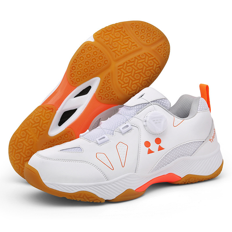 Factory Direct Sales Large Size Cross-Border Badminton Shoes Table Tennis Shoes Men's Shoes Women's Shoes Competition Training Sports Shoes Badminton Shoes