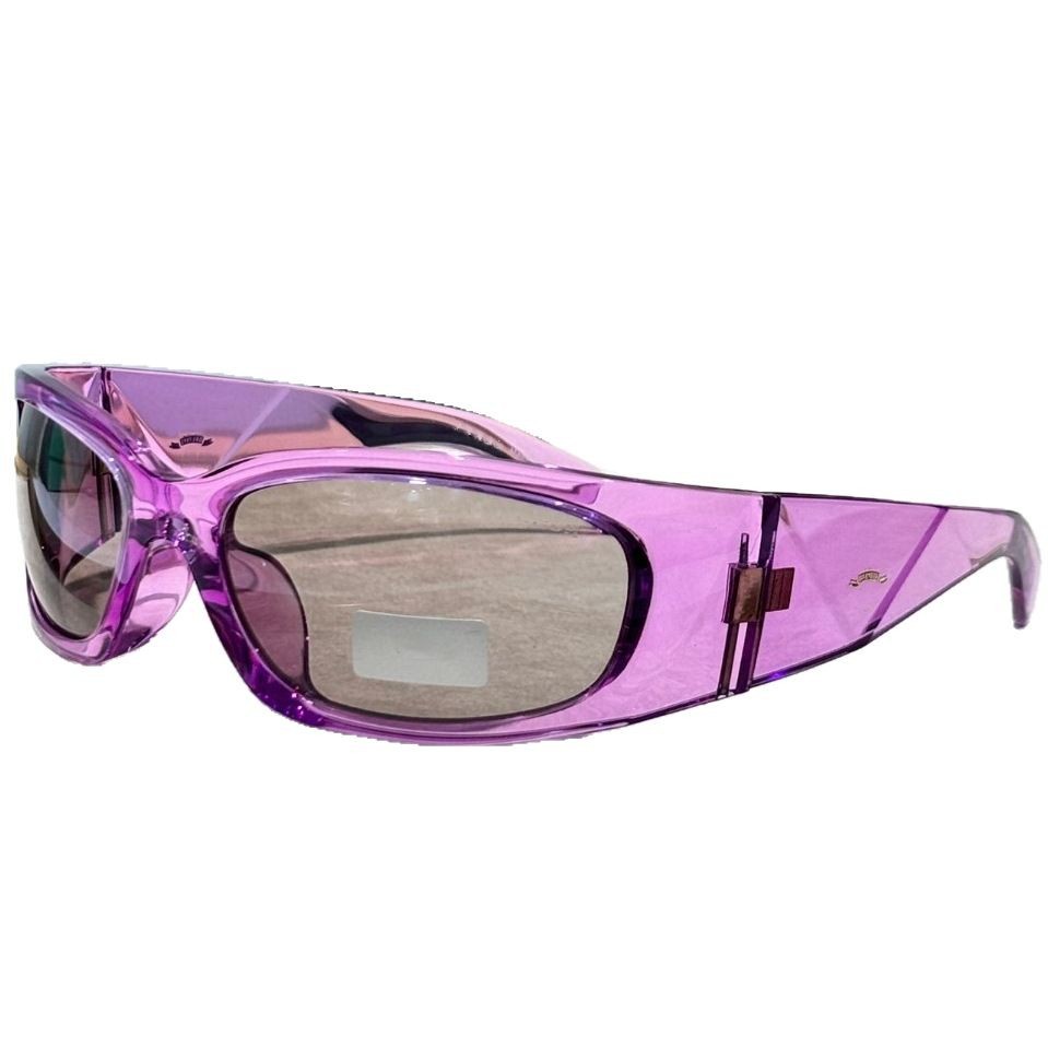 25ss新品y2kミレニアム未来感サングラスレディースA14ギャルファッション個性アウトドアスポーツ風pdサングラス