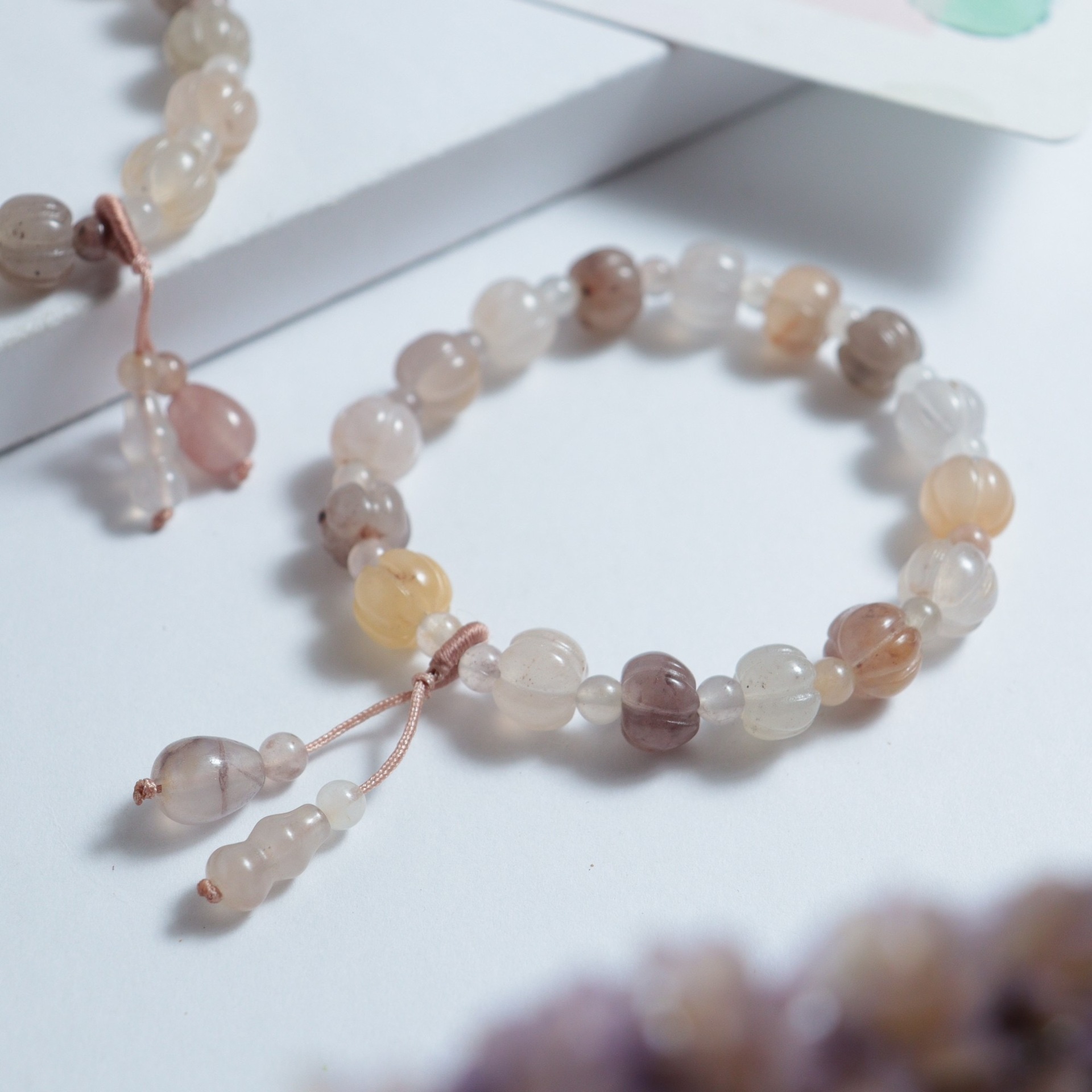 Tianshan al por mayor calabaza verde oro jade pulsera puls