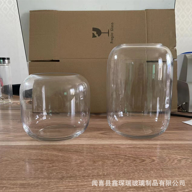 현대 간단한 나무 창조적 인 수경 어항 수경 수경 수경 가정 장식 유리 투명 유리 꽃병