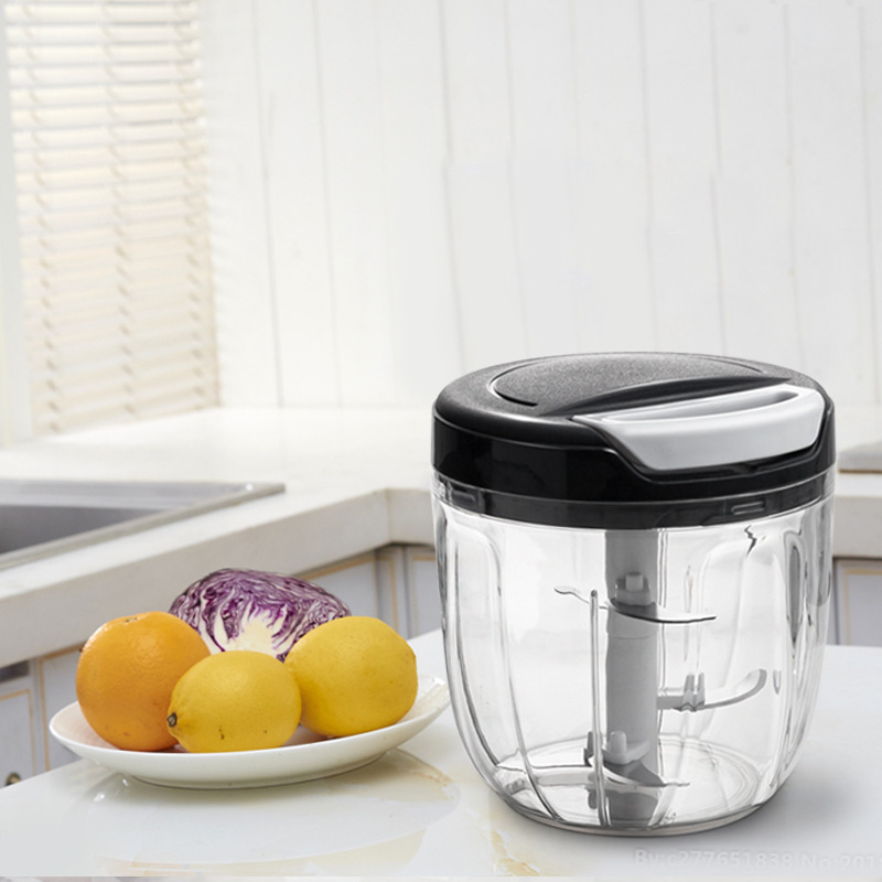 Household Kitchen Manual Garlic Crusher Garlic Puller Multifunctional Vegetable Chopper Garlic Ginger Mincer Food Processor