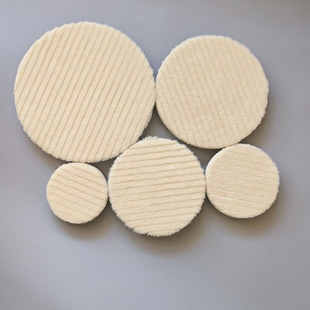 Japanese-Style Wool Polishing Pad Wholesale Self-Adhesive Sponge Sandwich Wool Polishing Wheel Flocking Paint Surface Polishing Wool Ball