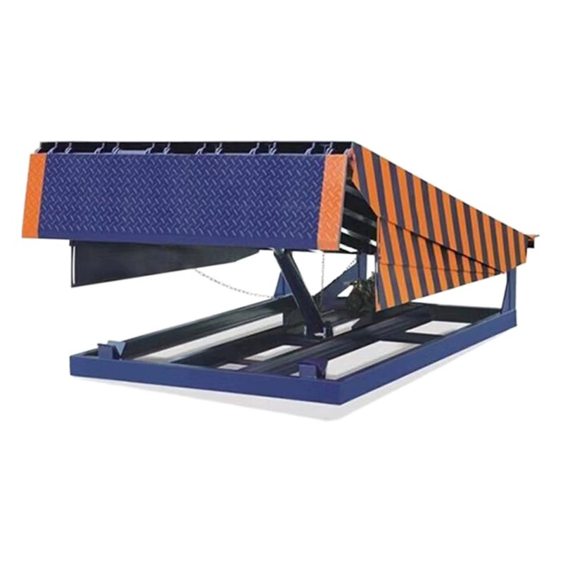 Логистика складирование разгрузочная платформа загрузка контейнеров артефакт вилочный погрузчик пластина регулировки моста гидравлический фиксированный посадочный мост