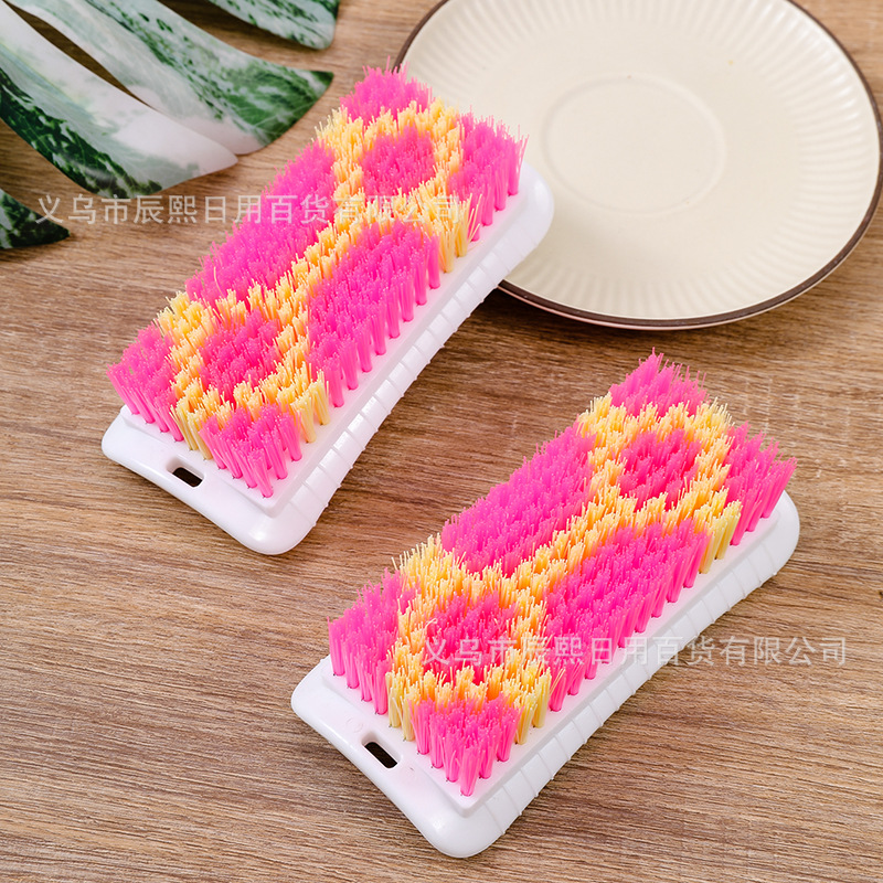 Large New Hard-Bristled Encrypted Brush for Household Multi-Functional Clothes and Shoes Cleaning and Decontamination Brush, Durable and Non-Harming