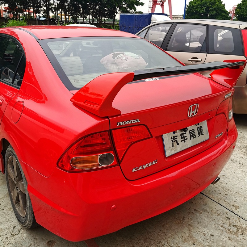 Suitable for 2006-2011 Civic Rear Wing, Eighth Generation, 8.5Th Generation Civic, Siming Modified Fd2 Fixed Wing