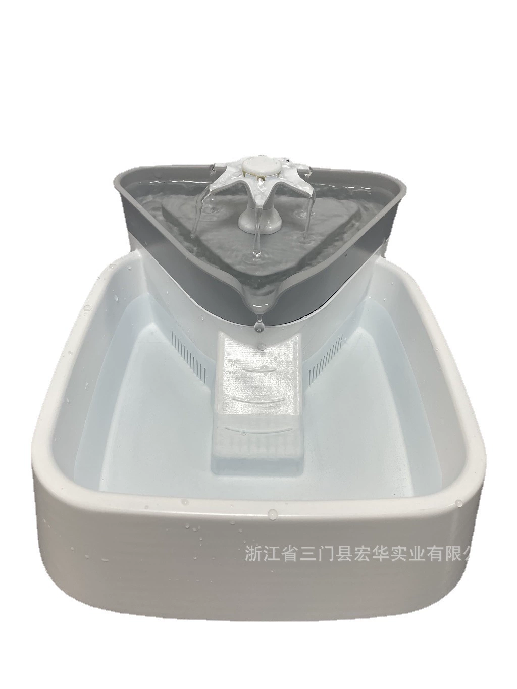 Фонтан для воды для домашних животных, автоматическая циркуляция воды, диспенсер для воды для кошек и собак, фильтрующий элемент, двухслойный источник проточной воды