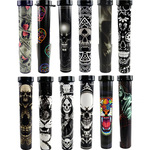 跨境热销便携烟管雪茄盒 空烟管便携式防潮密封储存管 cone case