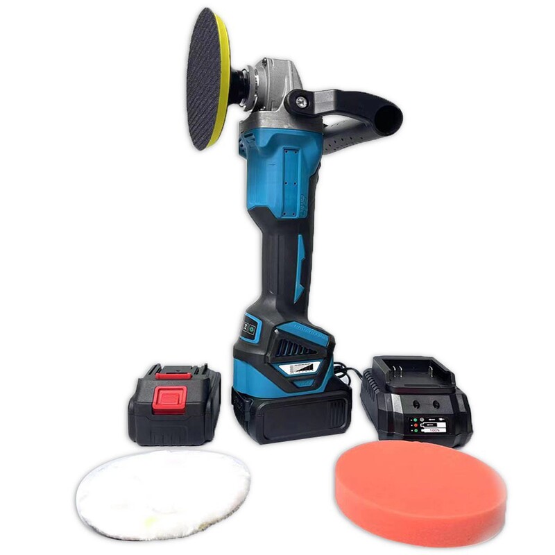 Makita Handheld Lithium Polishing Machine Brushless Grinder Car Beauty Tool Multi-Functional Household Floor Polishing