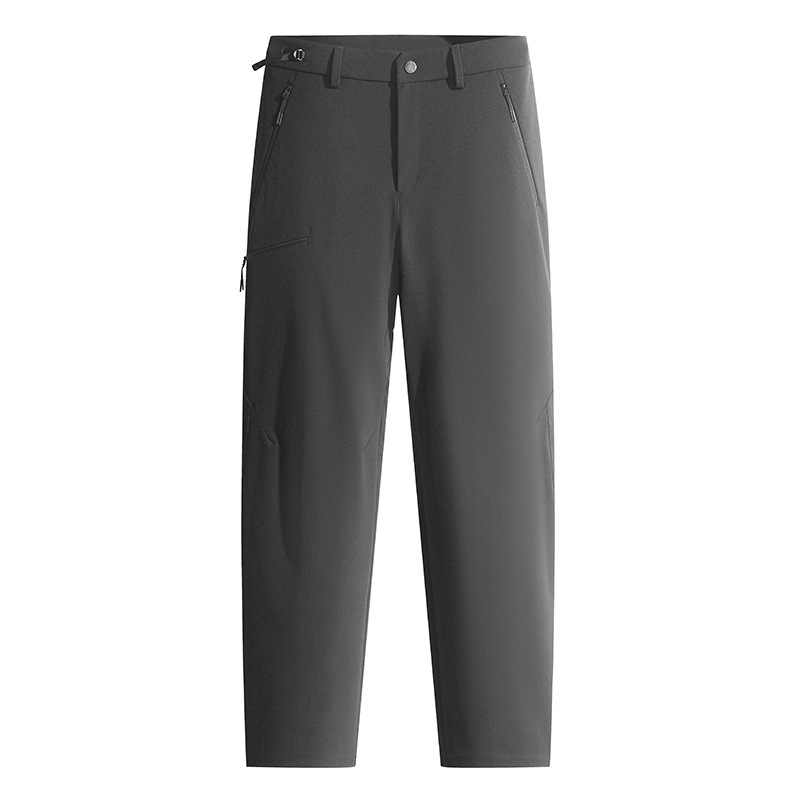 2025 New Autumn and Winter Softshell Pants Casual High-Quality Business Sports Outdoor Comfortable Windproof Cold-Resistant Outdoor Trousers