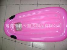 充气PVC冲浪板 粉色 充气满板印刷浮排 充气小浮排 充气玩具