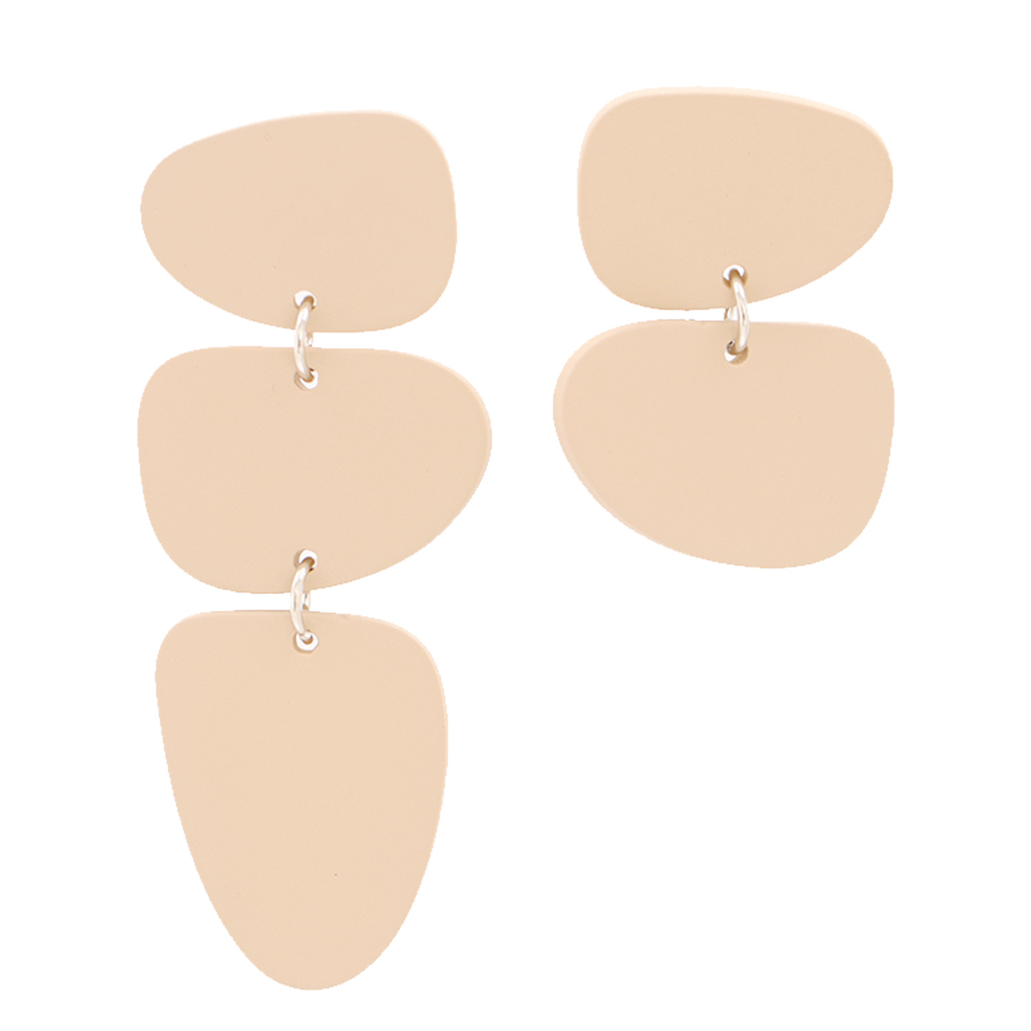 small design acrylic long cute earrings