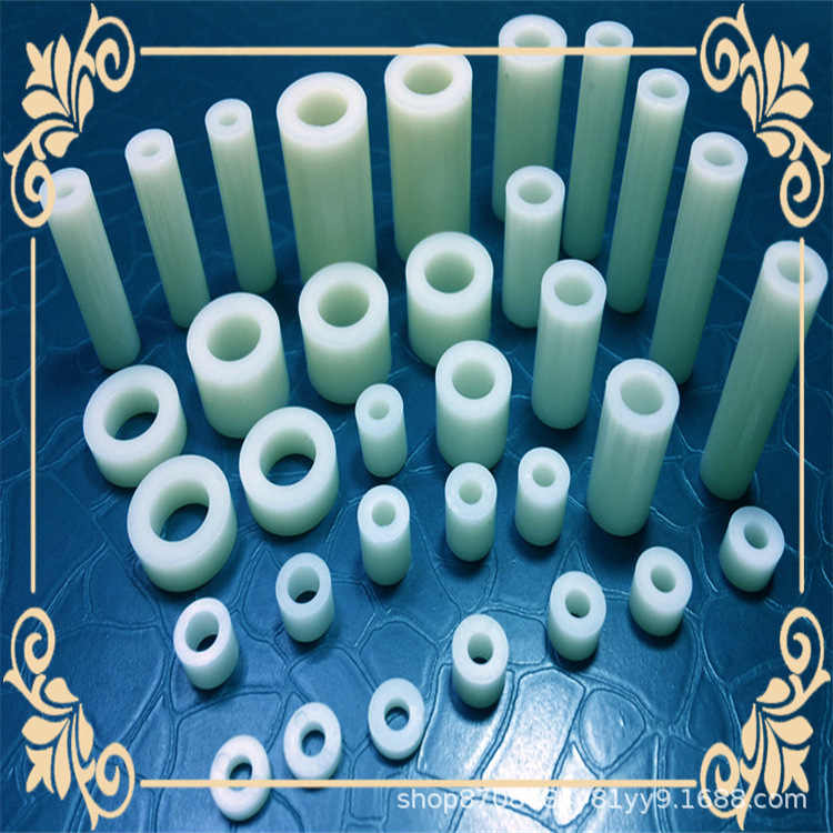 ABS黑白直通柱  绝缘隔离柱 LED灯座 外8内4 高度可选