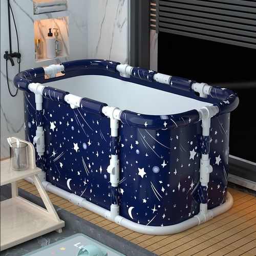 泡澡桶折叠浴缸小户型大人浴桶可折叠免安装成人家用洗澡跨境