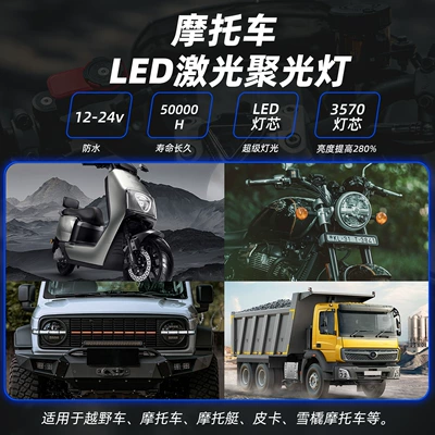 Lens Spotlight, Motorcycle headlights, headlights