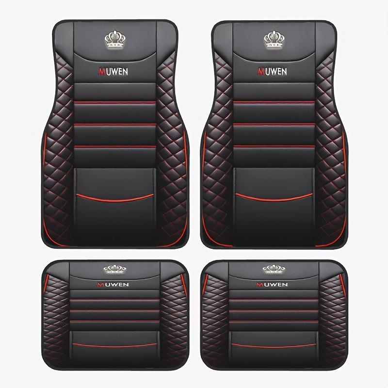 Cross-Border Hot-Selling Pattern Printed Car Floor Mats, Stain-Resistant, Water-Absorbent and Non-Slip Four-Piece Set, Etc. Can Be Shipped on Behalf of Others