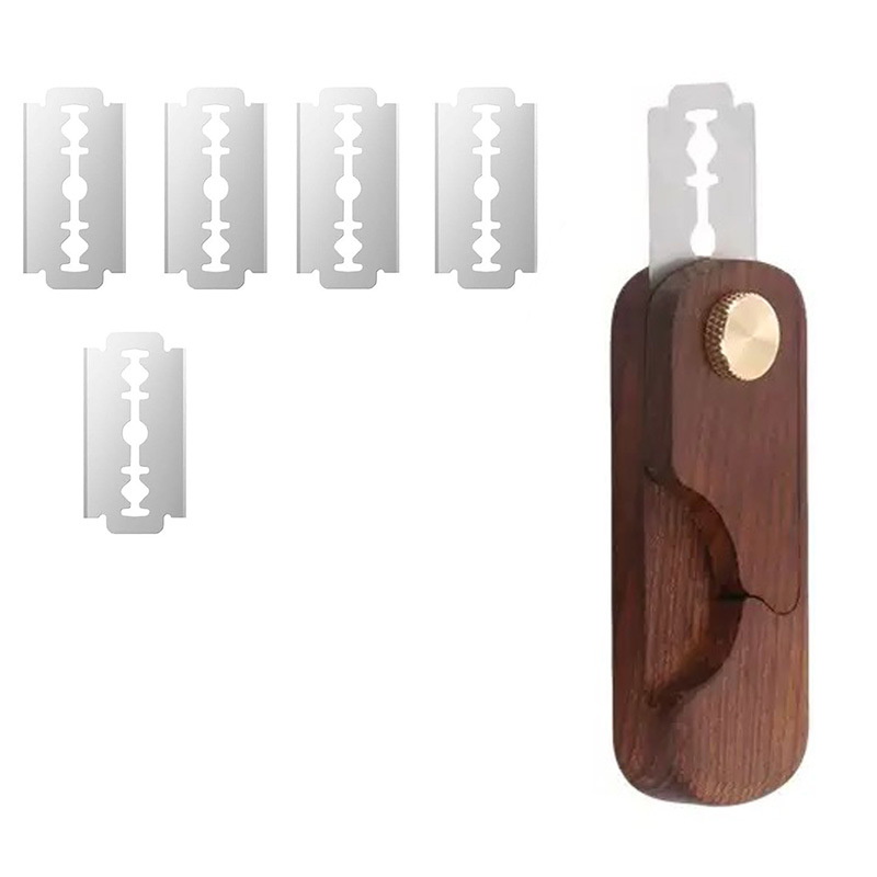 Nuevo mango de madera cuchillo de corte de pan cuchillo de corte de masa cuchillo de corte de pan europeo cuchillo de corte de pan herramienta de horneado