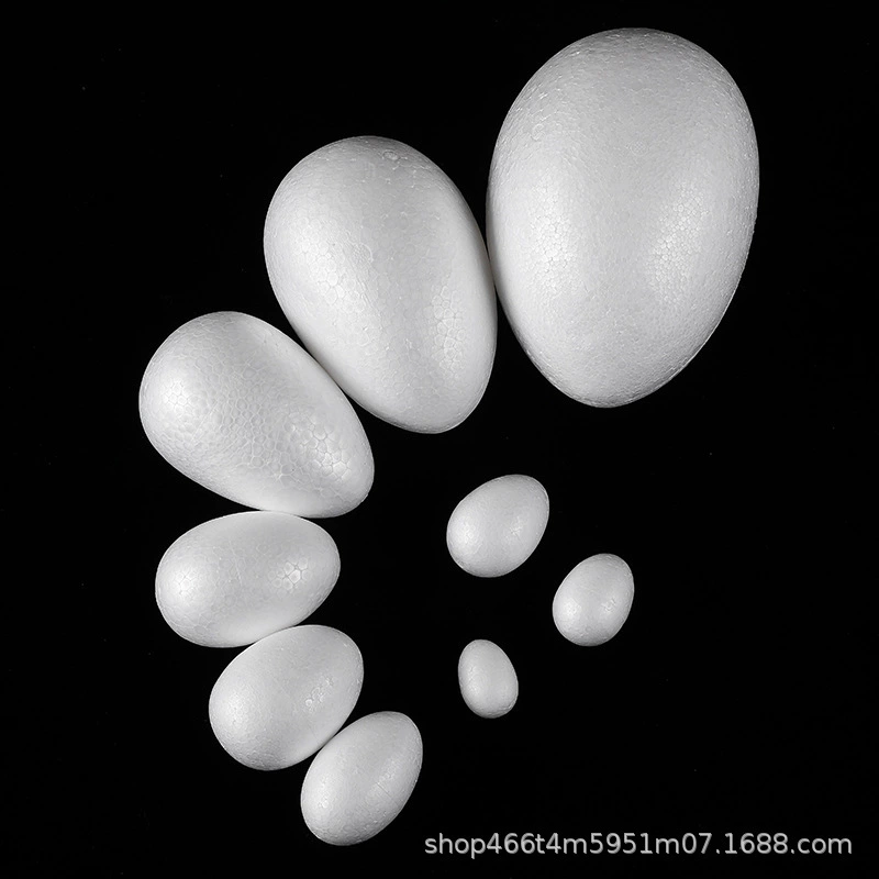 EPS пенопластовый шар в форме яйца, твердый пенопластовый шар, детский сад, детское пасхальное яйцо ручной работы, DIY пенопластовый протеиновый эмбрион