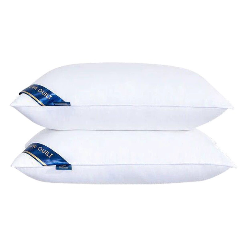 Оптовая продажа пятизвездочных подушек из перьевого велюра, наполнитель для подушек пятизвездочных отелей, наполнитель для подушек для шейного отдела позвоночника, прямые поставки с фабрики