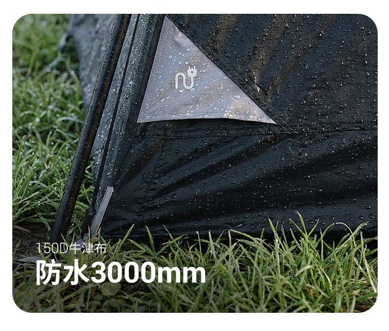 Kingcamp X3 Quick-Open Tail Tent for Suvs, Outdoor Camping Tent, Portable Overnight Gear