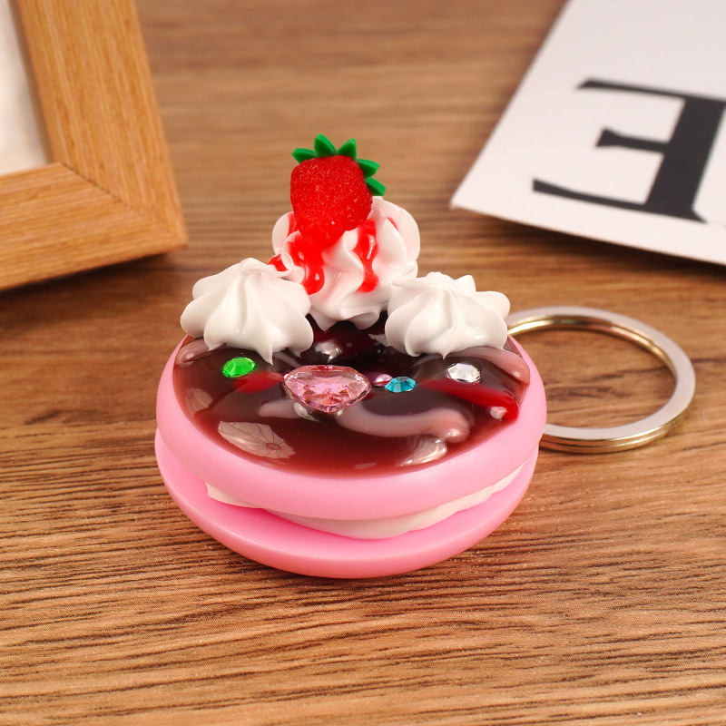 Colgante de círculo dulce de salsa de café